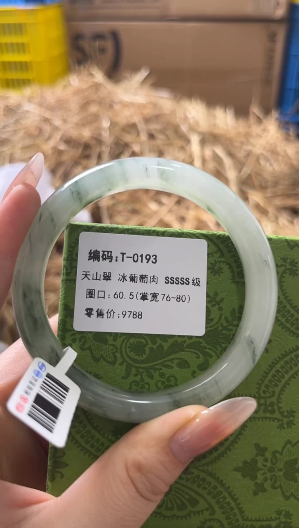 未镶嵌手镯石英质玉T-0193