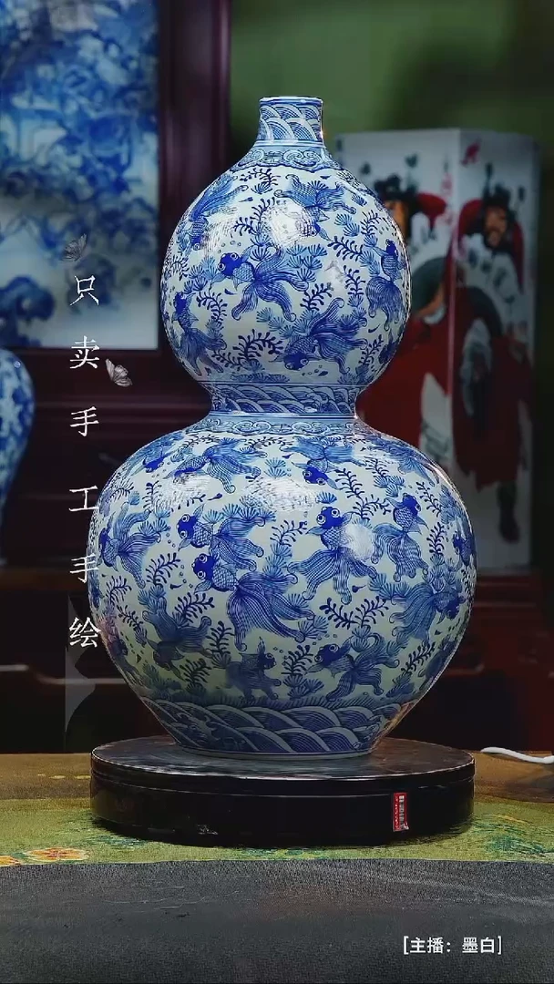 瓷片了*乐景德镇手工手绘陶瓷