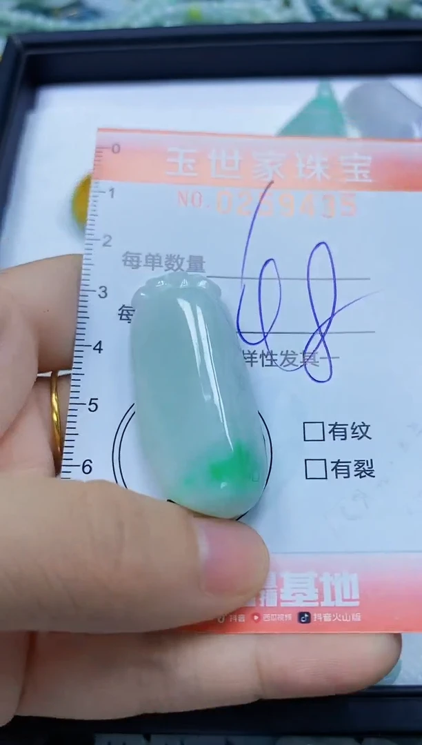 翡翠未镶嵌颈饰闪购0259435