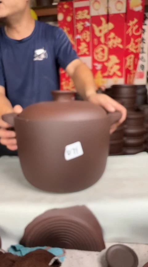 宜兴紫砂7升直筒  071