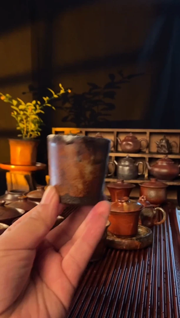 茶杯紫砂一口杯11