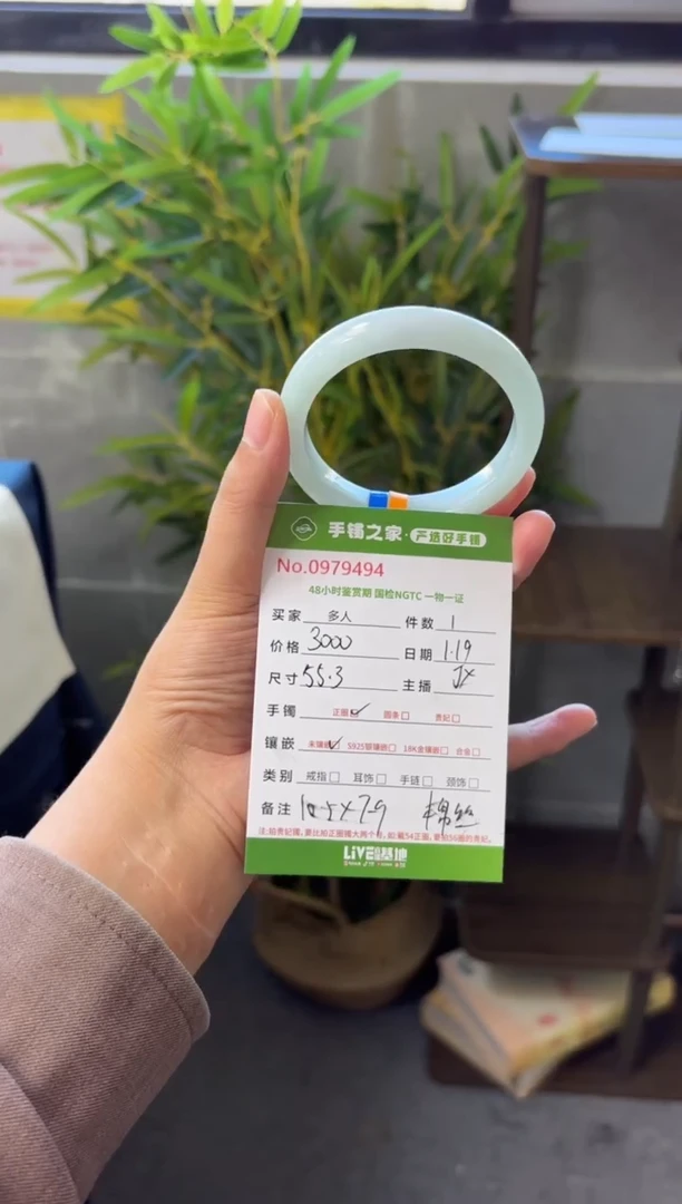 【闪购商品】翡翠手镯未镶嵌多人