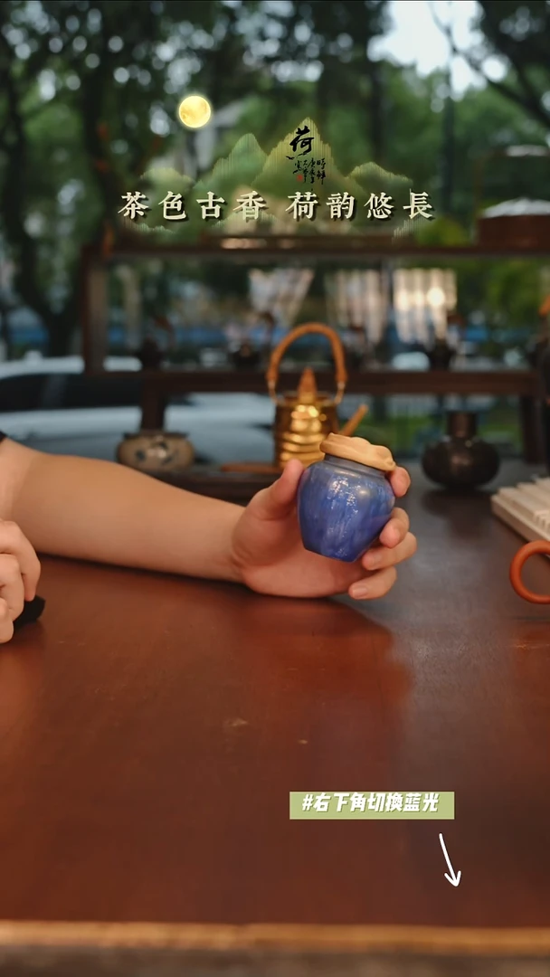 【汐荷】银制茶叶罐