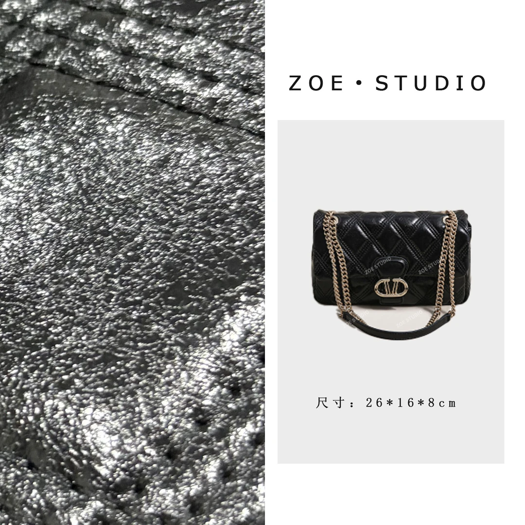 【佐伊甄选】SK-92883-黑色轻奢女士潮流百搭单肩斜挎包经典