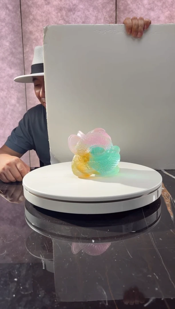摆件小号醒狮艺术摆件