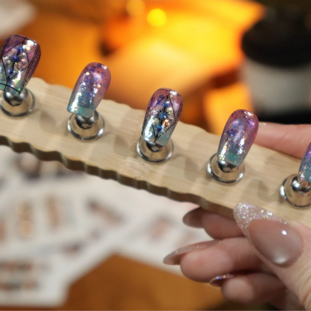 007花窗纯手工穿戴甲甲片美甲高级感