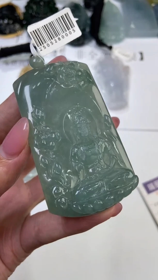 翡翠挂件未镶嵌 2224458