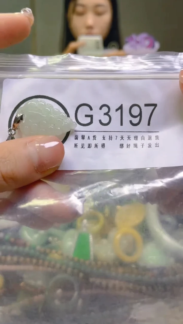 翡翠未镶嵌颈饰/G/翡翠A货，一件也是批发价