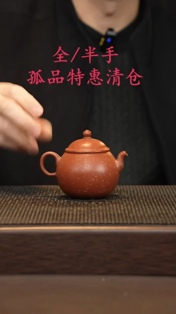茶壶紫砂紫砂源头精品手工作品7019