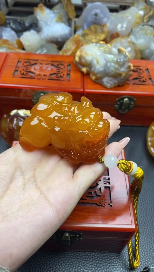 【闪购商品】玛瑙/玉髓手把未镶嵌00