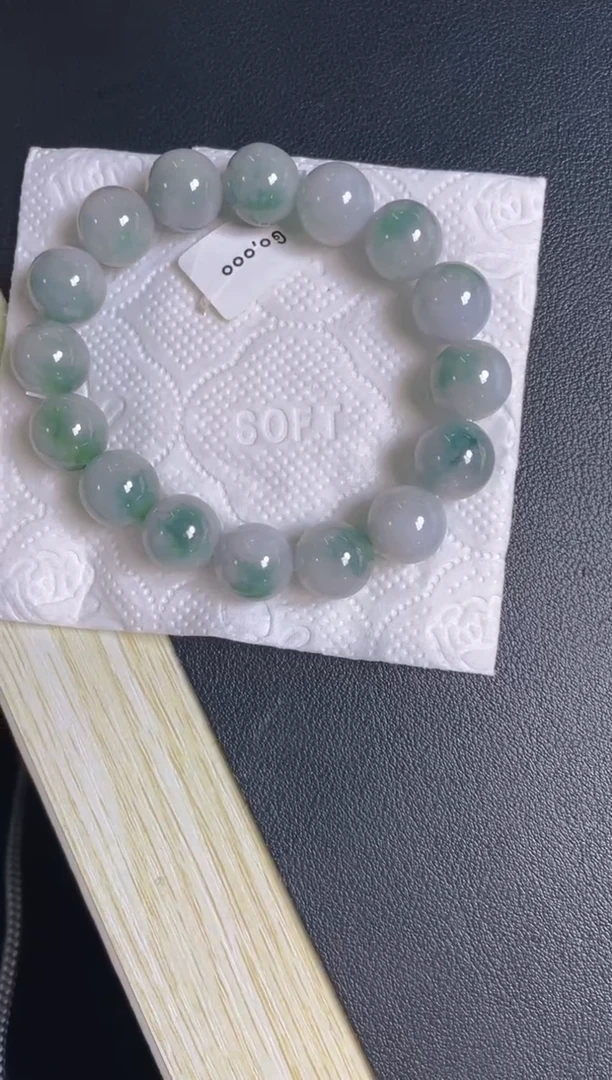 未镶嵌定制翡翠珠串