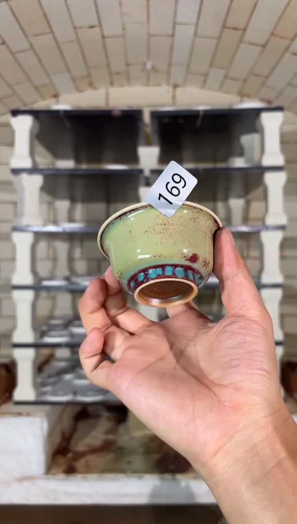 摆件精品窑变钧瓷茶器