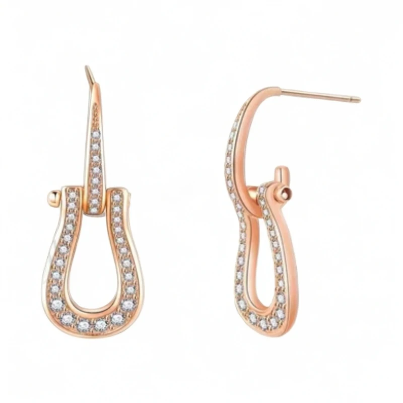 帆船绳耳钉QQJZ~5148