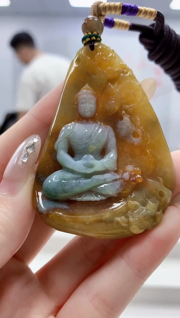 未镶嵌定制翡翠4917jw-毛货挂件51