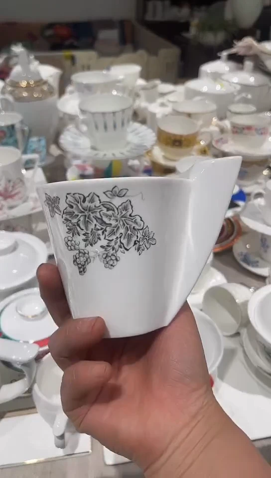 骨瓷杯子隆达骨瓷