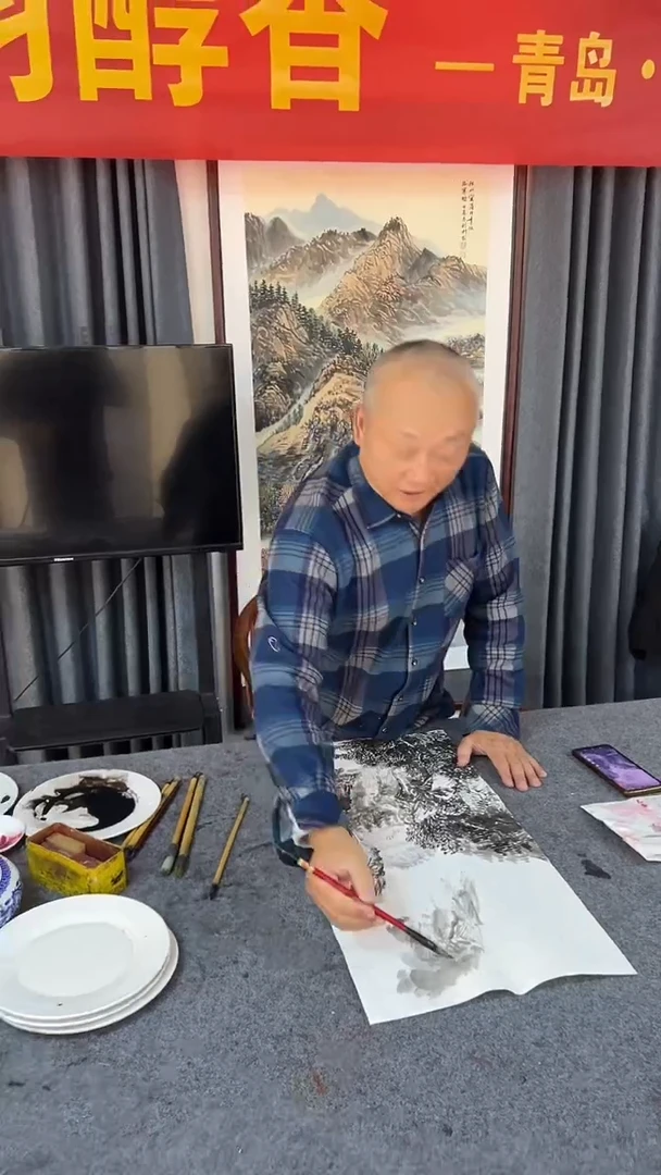 【闪购商品】国画刘彬老师国画作品