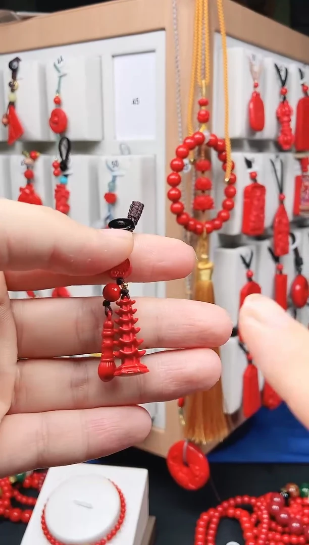 含辰砂工艺品文昌塔