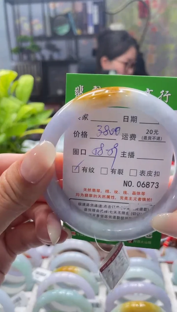 未镶嵌手镯翡翠6873****