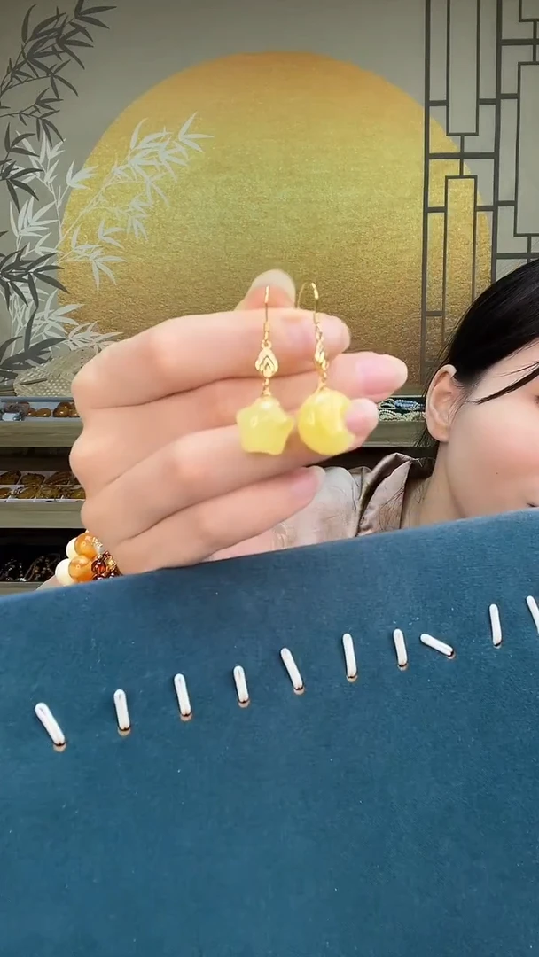 裸石琥珀未镶嵌天然蜜蜡A2447