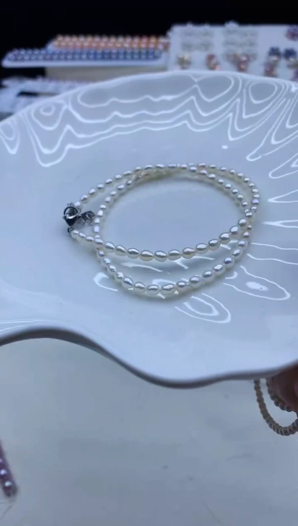 【闪购商品】淡水珍珠颈饰未镶嵌淡水珍珠项链