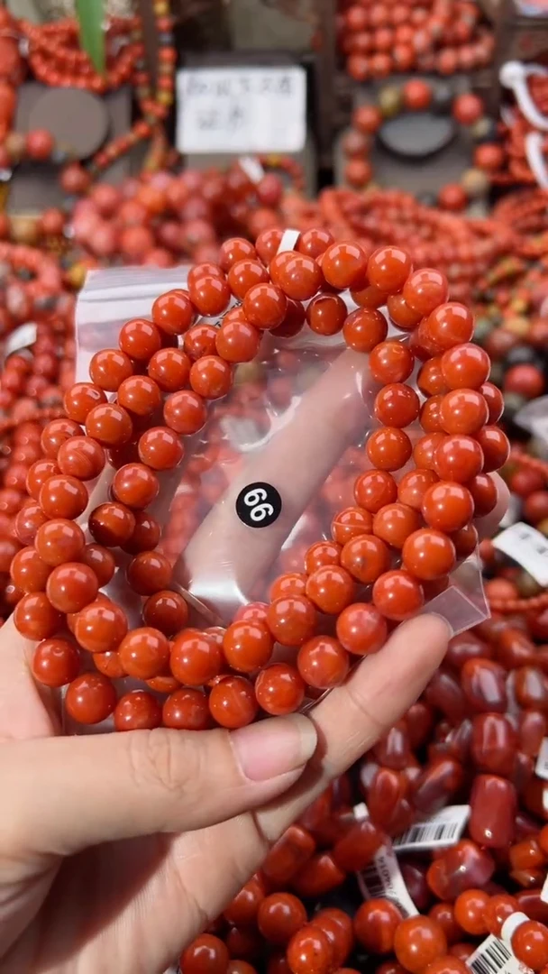 【闪购商品】南红玛瑙手串未镶嵌9