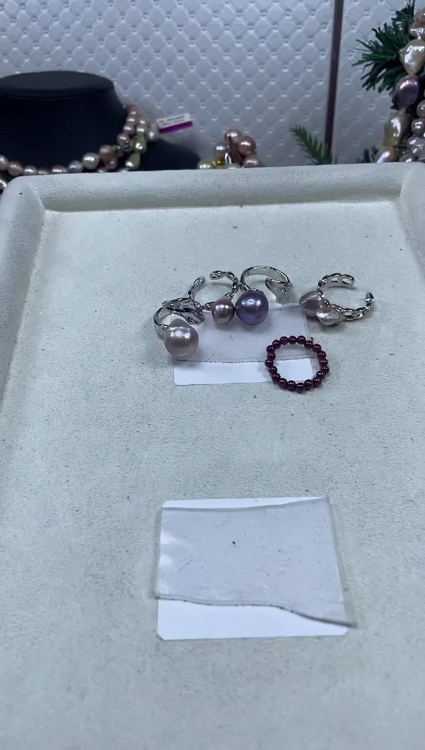 【闪购商品】淡水珍珠戒指未镶嵌【纯恬珍珠】