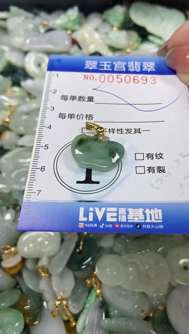 【闪购商品】翡翠颈饰未镶嵌闪购0050693