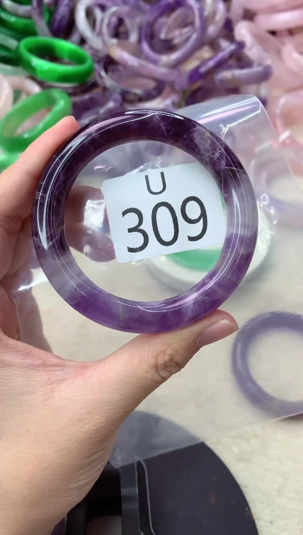 未镶嵌手镯水晶U309-54