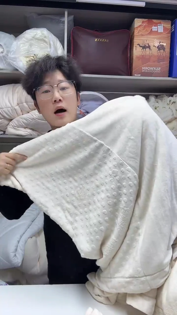 棉白色蝴蝶结床盖四件套