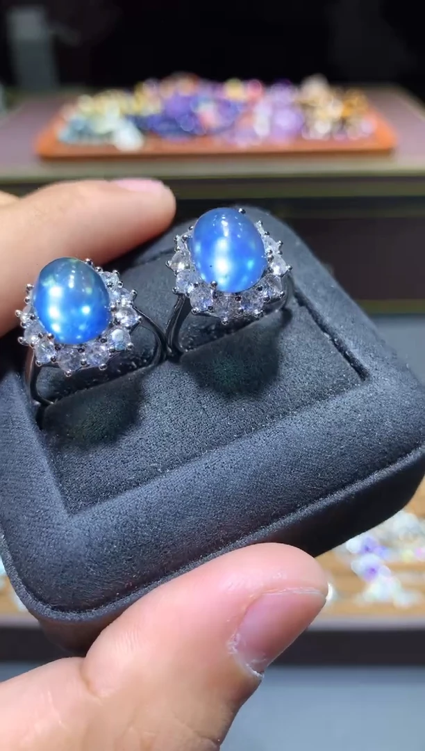 【闪购商品】海蓝宝石戒圈未镶嵌H134【多样性发其一】