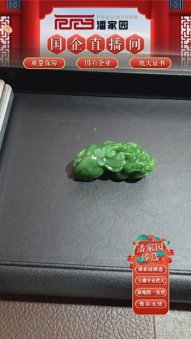 颈饰未镶嵌和田玉249-LSY-0925-和田玉-貔貅挂件-52*25*18mm