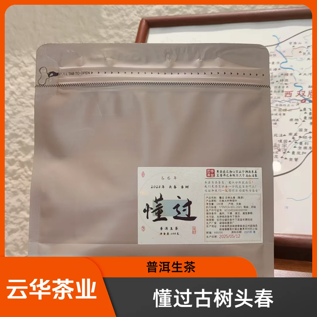 2025年 懂过 古树头春 普洱生茶