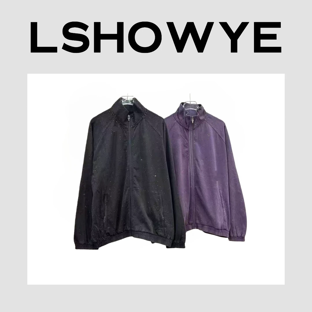 LSHOWYE｜全身烫钻洗水开衫 6XX499