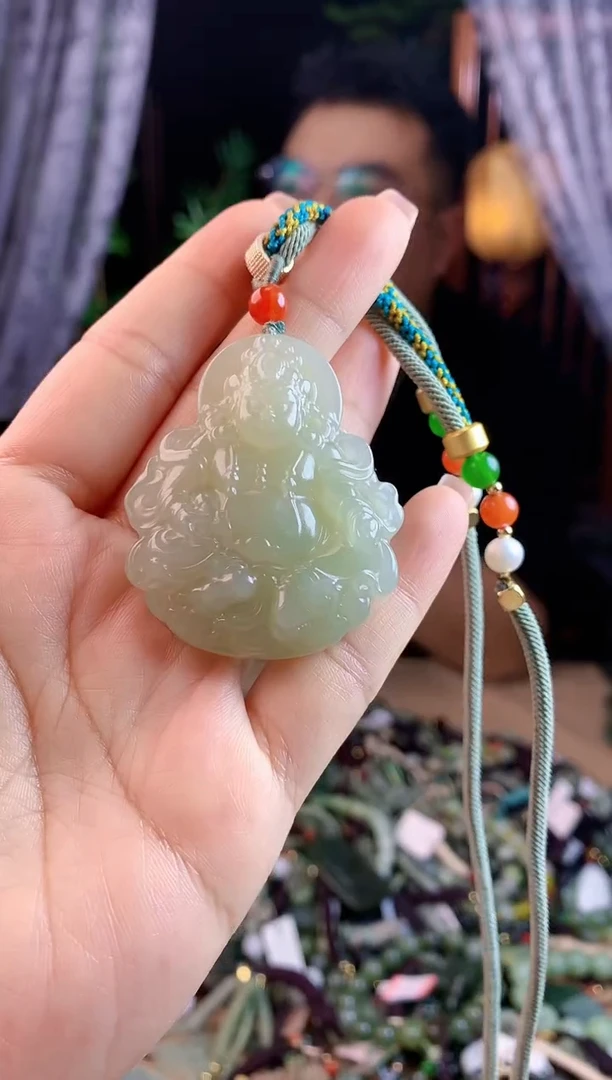 【闪购商品】和田玉挂件未镶嵌1