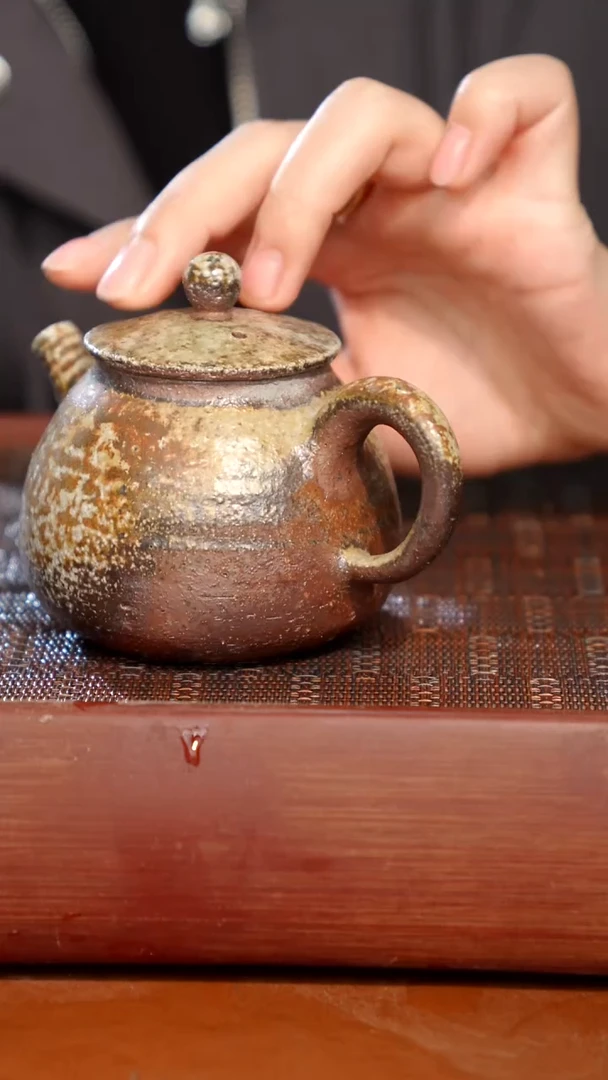 陶瓷奢瓷/瑞寅柴烧茶器（壶）0394