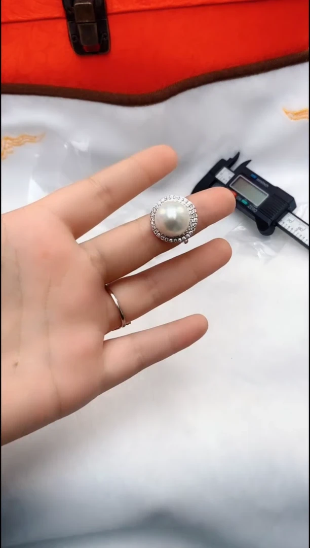 颈饰合金淡水珍珠3034戒指