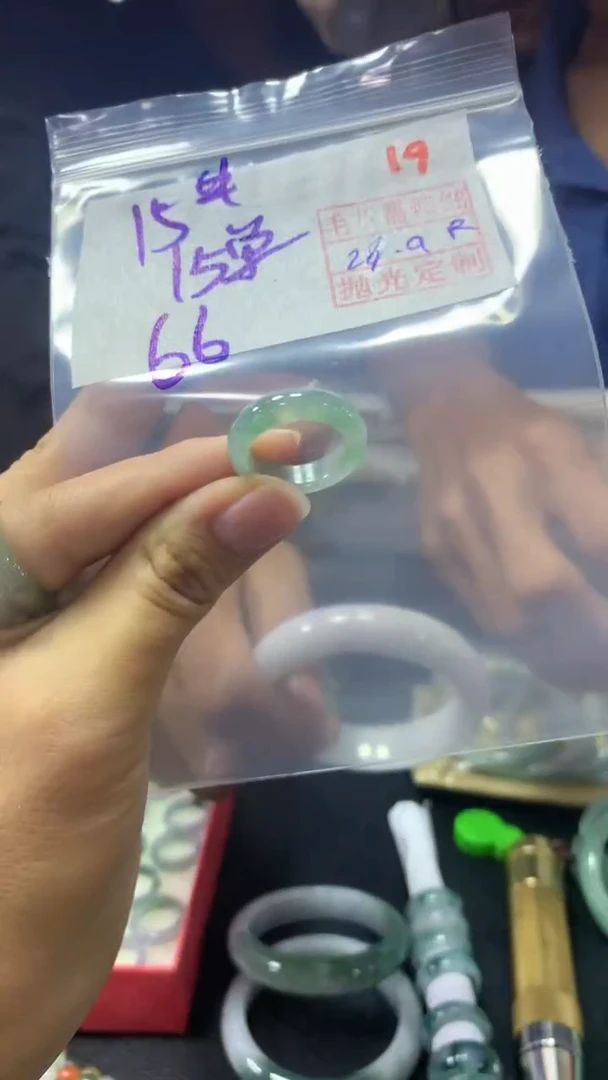 未镶嵌定制翡翠19毛货需精细抛光定制+多样性发1+66