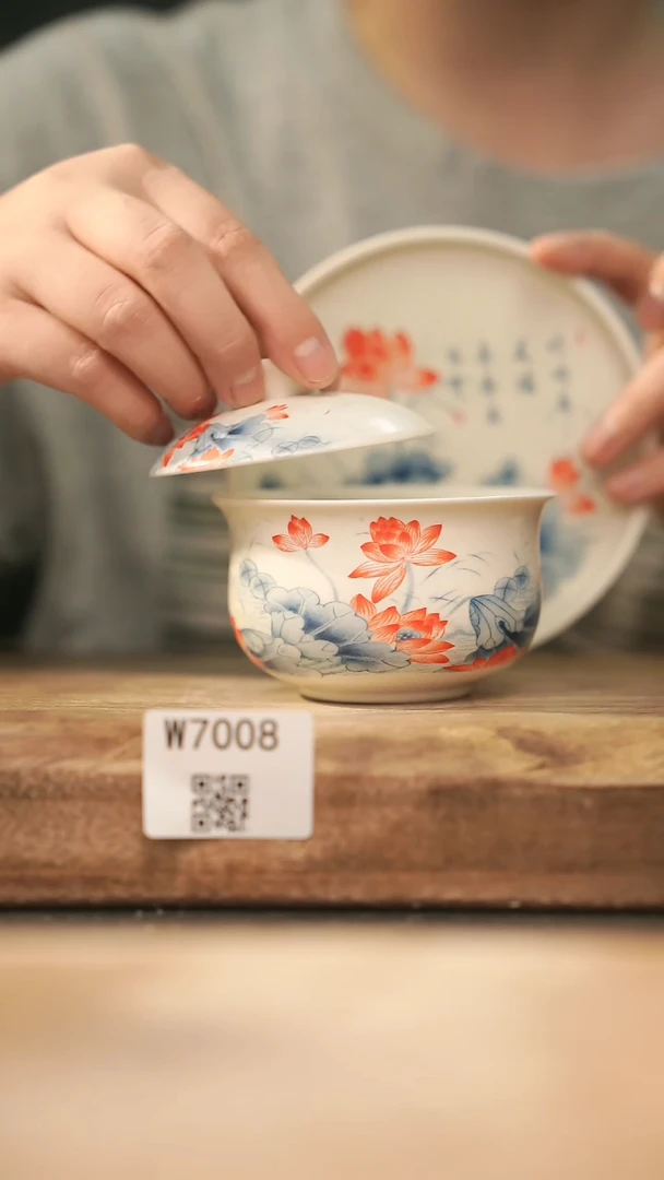 【经典福利】/ 盖碗@@W7008