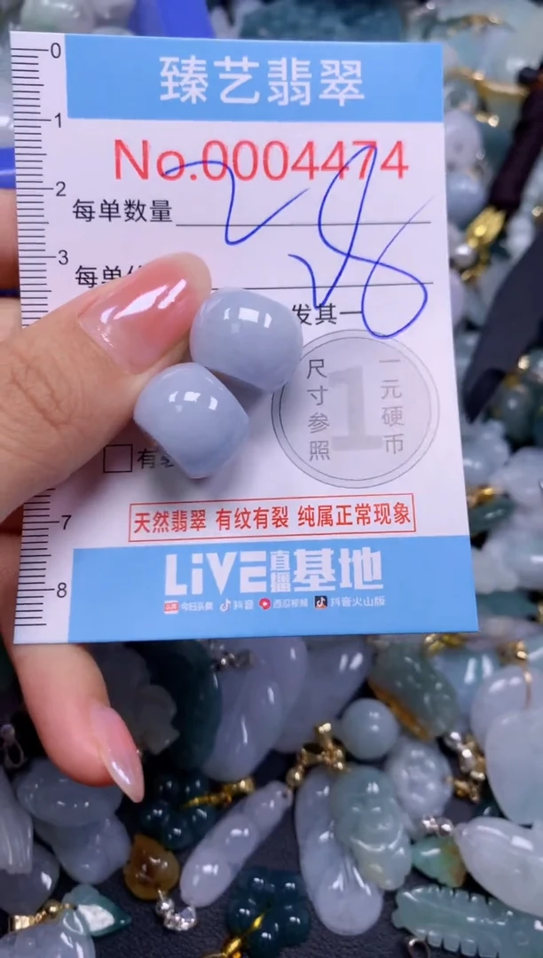 颈饰未镶嵌翡翠4474