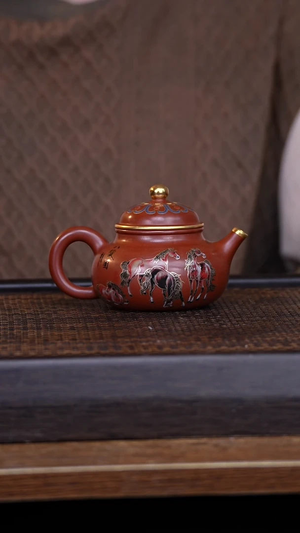 茶壶紫砂宜兴手工原矿紫砂壶001