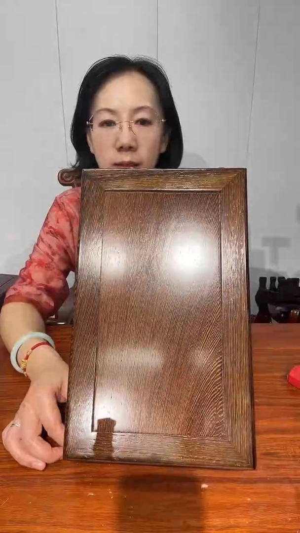 木鸡翅木长方底座33*20*10