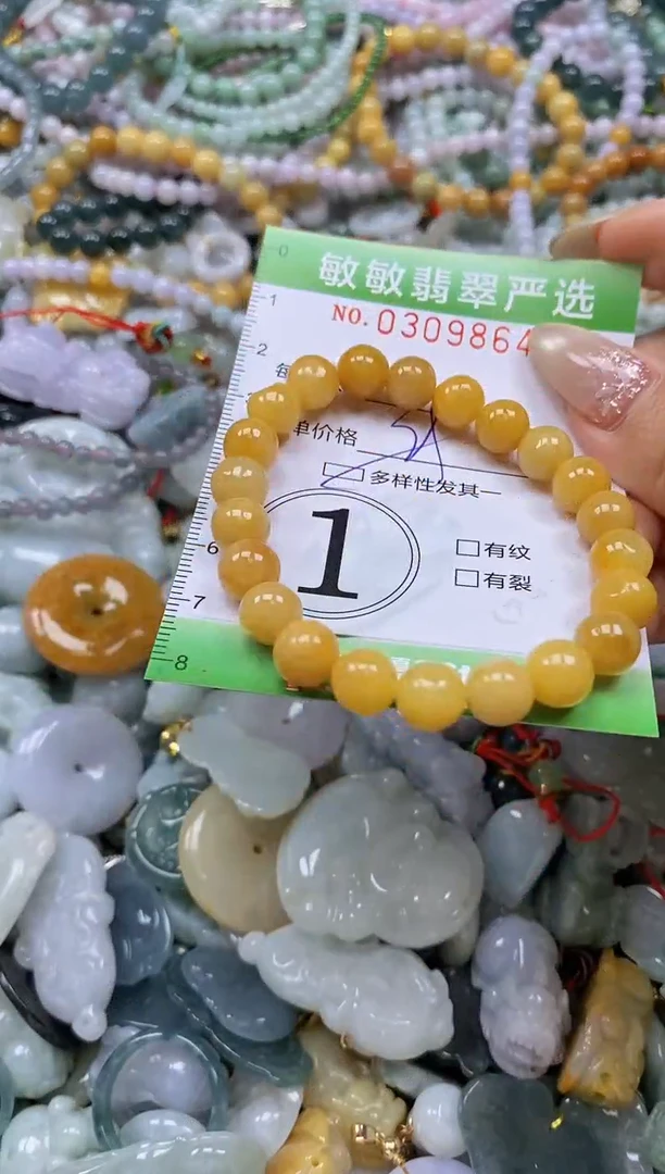 翡翠未镶嵌颈饰闪购0309864多样性发其一