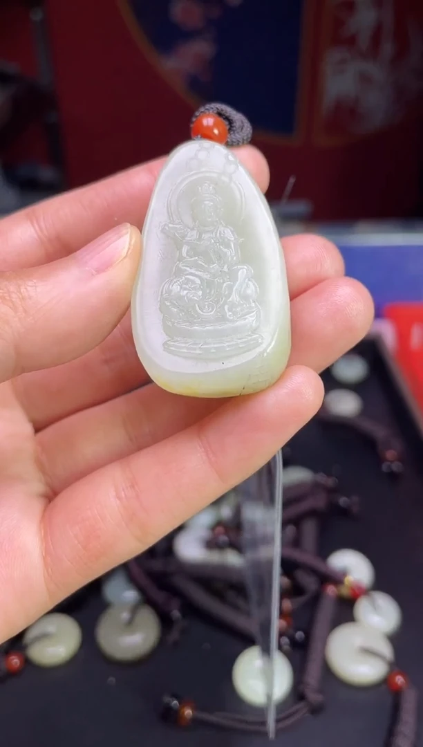 颈饰未镶嵌和田玉123