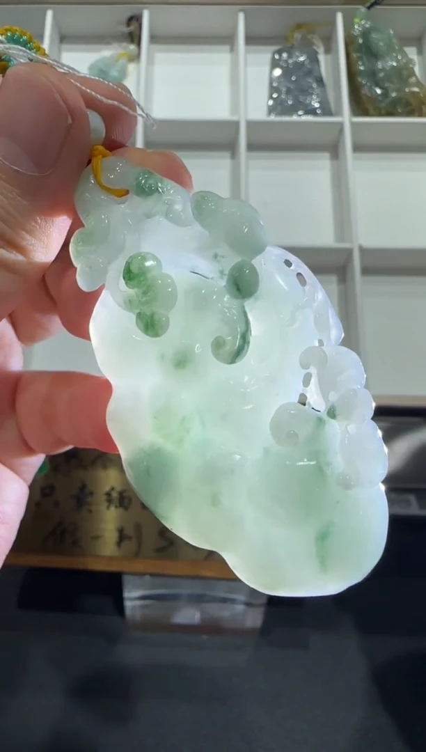 未镶嵌挂件翡翠A货翡翠多样性孤品