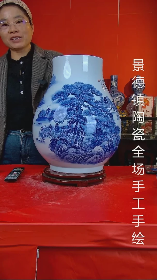 摆件陶瓷景德镇陶瓷 全场手工手绘