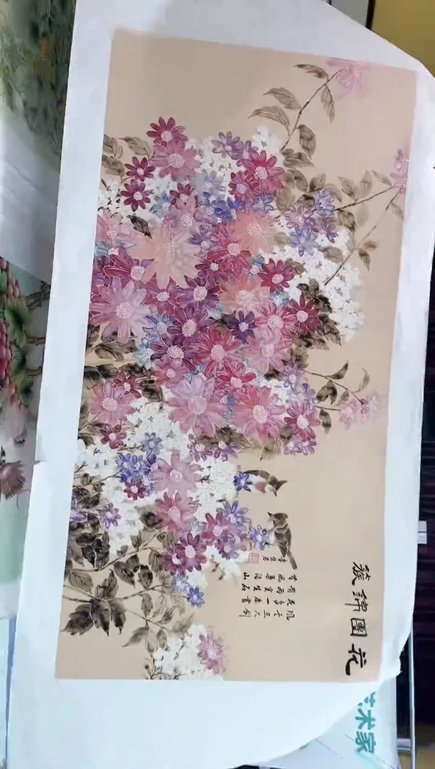 国画九霄甄选国画作品zhb053