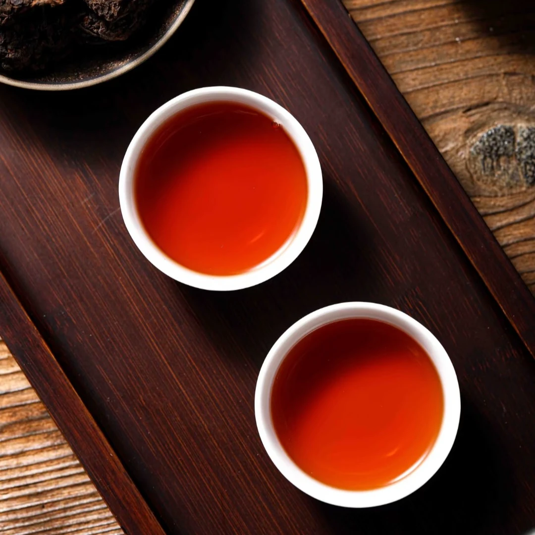 刀刃好茶【奔驰哥】2018年冰岛老茶头普洱熟茶散料