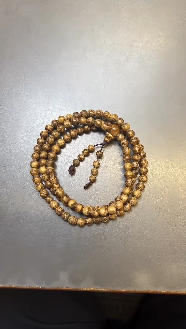 沉香手串用****80.6亚奇蛇皮纹奇楠种多样性发货1条