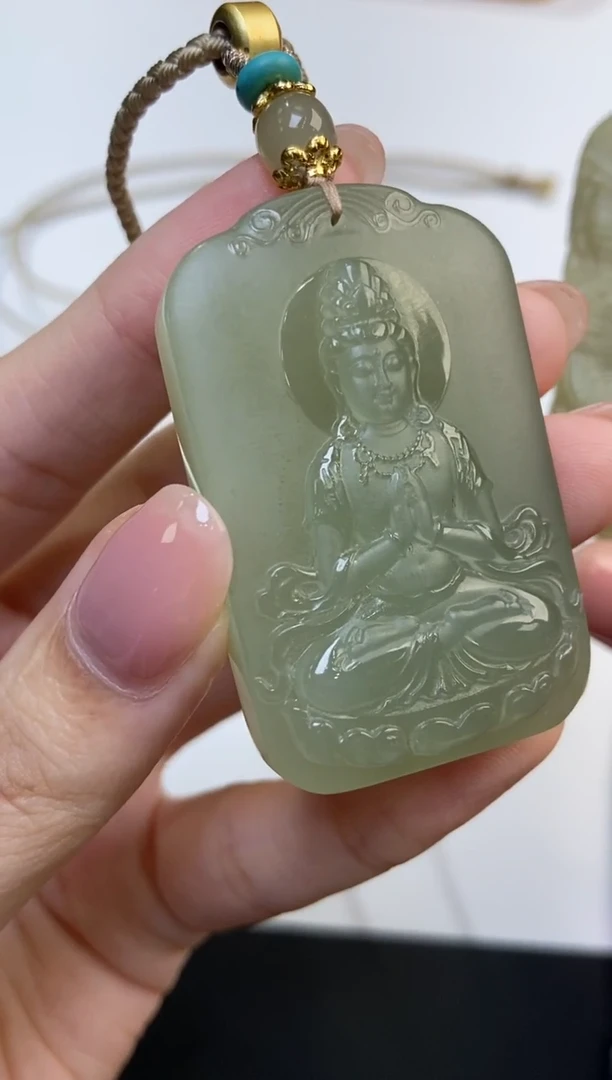 颈饰未镶嵌和田玉福****g1