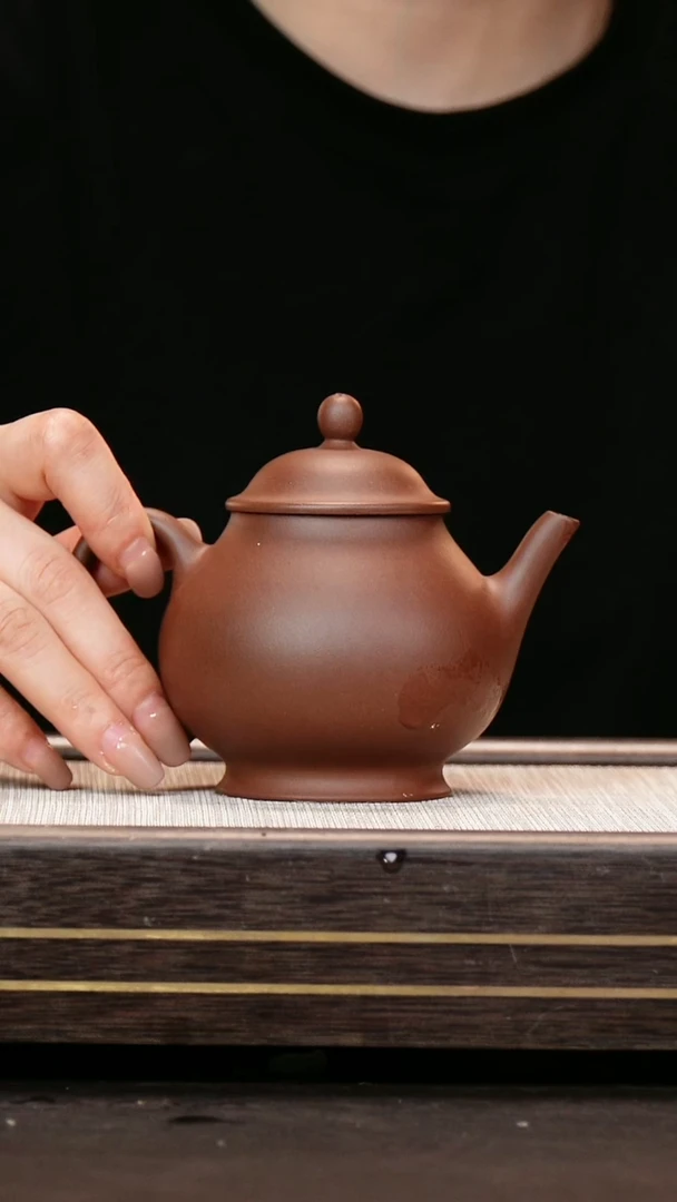 茶壶紫砂原矿紫泥  高潘壶 福利